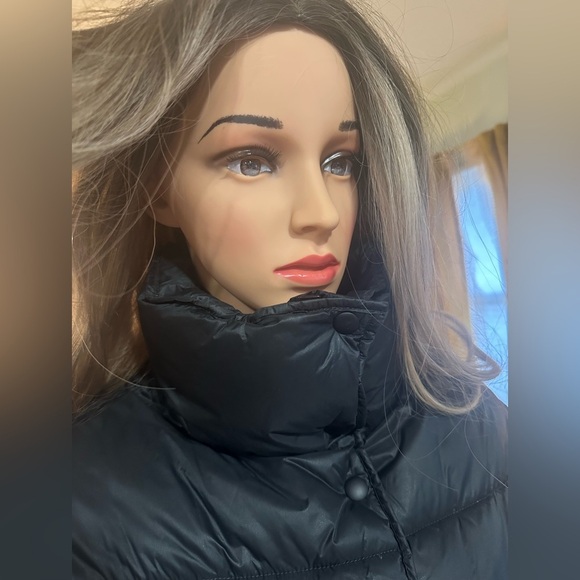 J.CREW black cropped signature puffer coat Women’s XXS - Picture 2 of 11